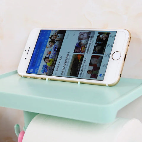 Wall-Mounted Toilet Paper Holder