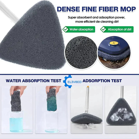 TriMop™ | 360° Rotatable Adjustable Cleaning Mop